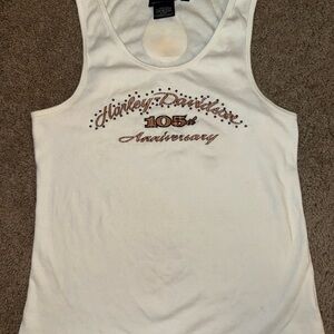 Harley-Davidson Women's Cream Anniversary Tank Top